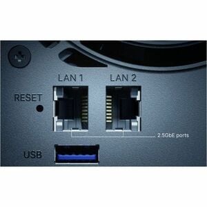 Synology DiskStation DS925+ 4 x Gesamtzahl Einschübe SAN/NAS-Speichersystem - AMD Ryzen V1500B Quad-Core 2,20 GHz - 4 GB R