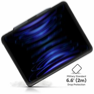 ZAGG Pro Keys 2 Tastatur/Cover für 27,9 cm (11 Zoll) Apple iPad Air 11 (2024) Tablet - Schwarz - Sturzsicher, Kratzfest, S