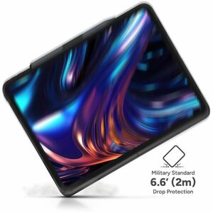 ZAGG Pro Keys 2 Tastatur/Cover (Folie) für 27,9 cm (11 Zoll) Apple iPad Pro 11 (2024) Tablet - Schwarz - Sturzsicher, Krat