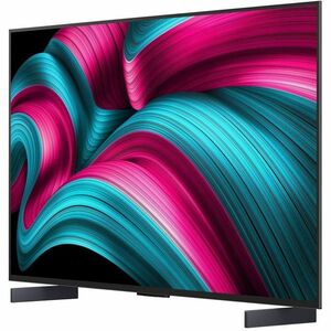 LG evo C5 OLED42C54LA 106.7 cm Smart OLED TV - 4K UHDTV - Dark Titan Silver - Apple HomeKit Supported - webOS 25 - Dolby D