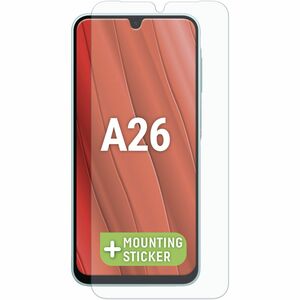 Displex Smart Glass 10H, 9H Tempered Glass Screen Protector for Samsung Galaxy A26 - Transparent - 1 - For Super AMOLED Sm