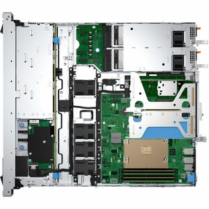 Servidor Dell EMC PowerEdge R360 - 1 x Intel Xeon E-2434 - 16GB RAM - 4TB HDD - 1U Bastidor - Intel Chip - 1 Soporte del P
