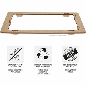 Displex Premium Glass 10H Gehärtetes Glas Displayschutz für Samsung Galaxy A56 - Transparent - 1 - für Super AMOLED Smartp