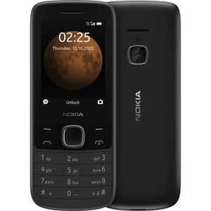 Nokia 225 4G 128 MB Feature Phone - 6.1 cm (2.4") TFT LCD QVGA 240 x 320 - 64 MB RAM - Series 30+ - 4G - Black - Bar - UNI