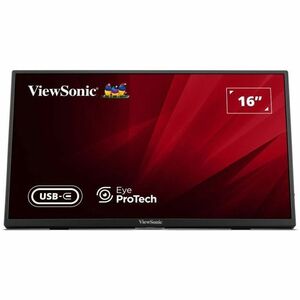 ViewSonic VA1650 16" Class Full HD LED Monitor - 16:9 - 39.6 cm (15.6") Viewable - In-plane Switching (IPS) Technology - L