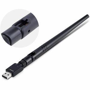 StarTech.com Bluetooth 5.3 Single Band Bluetooth Adapter for Desktop Computer, Headphone, Keyboard, Mouse, Notebook, Smart