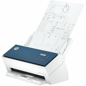 HP Scanjet Enterprise Flow 9000 s1 Sheetfed Scanner - 80 ppm (Mono) - 80 ppm (Color) - Duplex Scanning - Poster, Technical