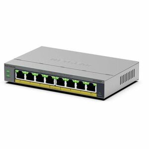 Netgear Business GS108EP Ethernet Switch - 8 Ports - Manageable - Gigabit Ethernet - 10/100/1000Base-T - 3 Layer Supported
