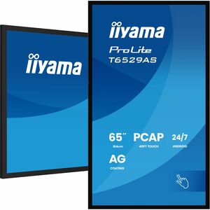 iiyama ProLite T6529AS-B1AG 1638,30 mm 4K UHD LCD Collaboration Display - ARM Cortex A73 - 4 GB - Touchscreen - 16:9 Seite