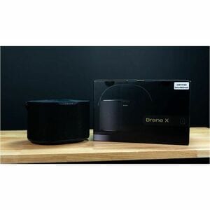 Brane Portable Bluetooth Smart Speaker - Alexa Supported - Black - Floor Standing - Wireless LAN - Battery Rechargeable - 1