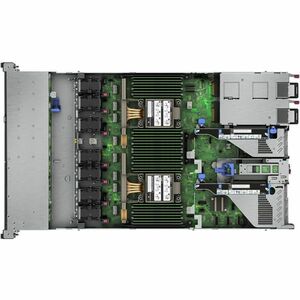 HPE ProLiant DL360 Gen11 1U Rack Server - 1 x Intel Xeon Silver 4510 2.40 GHz - 64 GB RAM - 960 GB SSD - (2 x 480GB) SSD C