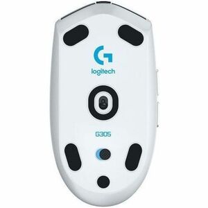 Ratón de juego Logitech G LIGHTSPEED G305 - USB - Óptico - 6 Botón(es) - 6 Programmable Button(s) - Blanco - Inalámbrico -