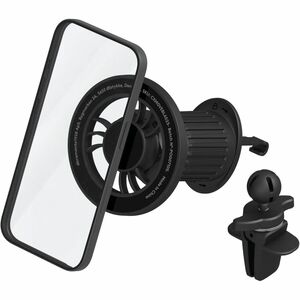dbramante1928 ApS re-charge iPhone, Smartphone, Car SmartPhone Holder - 59 mm x 59 mm x 115 mm x - Recycled Plastic - Blac