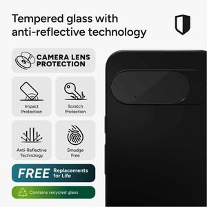 invisibleSHIELD Glass Elite Camera Lens Protector - Clear - Tempered Glass