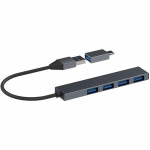 Origin Data Transfer Adapter - 4x USB 3.2 (gen 1) Type A - Female - 1x USB 3.2 (gen 1) Type A - Male - Grey