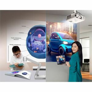 Epson EB-W55 3LCD Projector - 16:10 - 1280 x 800 - Front - 6000 Hour Normal Mode - 12000 Hour Economy Mode - WXGA - 16,000