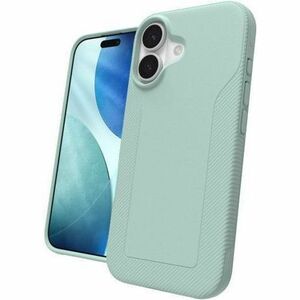 ZAGG Luxe Snap Case for Apple iPhone 17 Smartphone - Grip Texture, Textured Panel - Serene Mint - Drop Resistant, Impact R