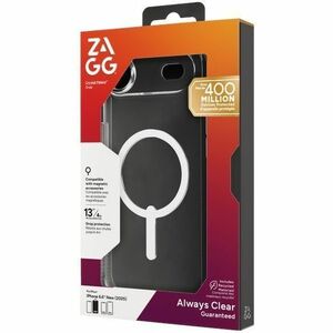 ZAGG Crystal Palace Snap Case for Apple iPhone 17 Air Smartphone - Textured Edges - Transparent - Drop Resistant, Yellowin