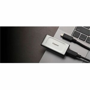 Kingston XS2000 500 GB Portable Rugged Solid State Drive - External - Black - PlayStation, Gaming Console Device Supported