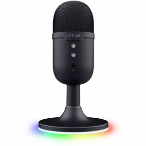 Trust GXT 234W Wired Condenser Microphone for Indoor, Gaming, Live Streaming, Podcasting, Content Production - Black - 1.8