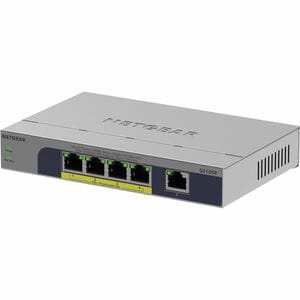 Netgear Business GS105P 5 Ports Ethernet Switch - Gigabit Ethernet - 10/100/1000Base-T - 2 Layer Supported - 67.50 W Power