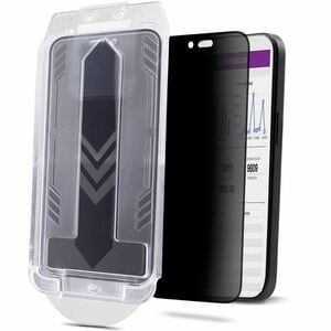 StarTech.com 4-Way 360 Privacy Screen For iPhone 16 Pro Max, Portrait/Landscape, Touch-Enabled, Tempered Glass Protector, 