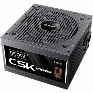 Système d'alimentation Antec X5000A533XC-24 - 550 W - Noir - Interne - 120V, 230 V Entrée - 3.3 V, 5 V, 12 V, -12 V, 5 V S