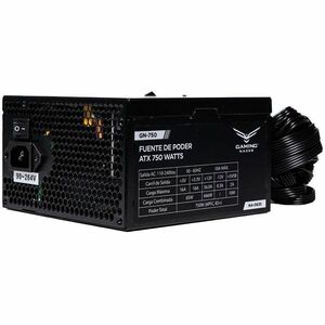 Naceb Modular Fuente de alimentación - 750W - Negro - ATX, Interno - 120 V AC, 230 V AC Entrada - 5 V, 12 V, 5 V SB Salida