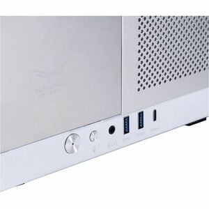 Naceb Aether Gabinete para computadora gamer - EATX, ATX, Micro ATX, Mini ITX Placa base admitida - Torre - Metálico, Vidr