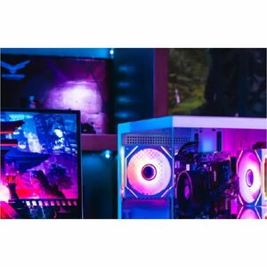 Naceb Starfall Gabinete para computadora gamer - Micro ATX, Mini ATX, ITX Placa base admitida - Torre - Metálico, Vidrio t