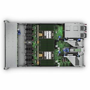 HPE ProLiant DL360 Gen11 1U Rack Server - 1 x Intel Xeon Silver 4510 2.40 GHz - 64 GB RAM - Serial ATA/600, 12Gb/s SAS, NV