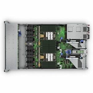 HPE ProLiant DL360 Gen11 1U Rack Server - 1 x Intel Xeon Silver 4510 2.40 GHz - 64 GB RAM - 8 TB HDD - (2 x 4TB) HDD Confi