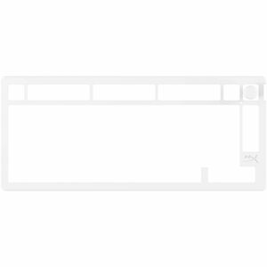 HyperX Top Plates Alloy Rise WHT