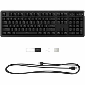 HyperX Alloy Rise Gaming Keyboard - Full-size - Cable Connectivity - USB Type A Interface - RGB LED - Black - Mechanical K