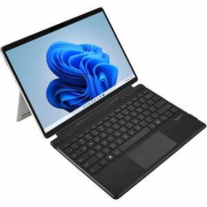 Adesso Bluetooth keyboard for Microsoft Surface Pro X 8/9/10/11 - Aluminum Body - 0.3" Height x 8.9" Width x 11.4" Depth