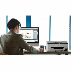 Canon MAXIFY GX1050 Wired & Wireless MegaTank Inkjet Multifunction Printer - Colour - Black, White - Copier/Printer/Scanne