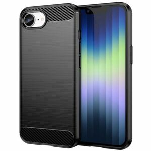 Coque DLH Energy - pour Apple iPhone 16e Smartphone - Noir - Silicium, silicone