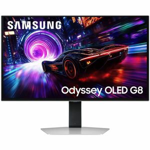 Samsung Odyssey OLED G8 S27FG810SU 27" Class 4K UHD Gaming OLED Monitor - 16:9 - Silver - 68.6 cm (27") Viewable - Quantum