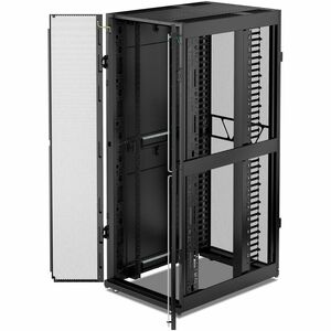 APC NetShelter SX 42U Enclosed Cabinet Rack Cabinet for Server, Data Center - 482.60 mm Rack Width x 818.90 mm Rack Depth 