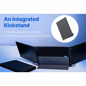 Mobile Pixels Trio 3 101-1004P05 14" Class LCD Monitor - 16:10 - 14.1" Viewable - In-plane Switching (IPS) Technology - 19