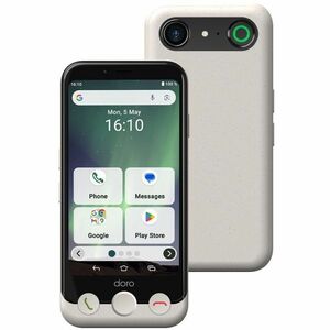 Doro Aurora A10 DSB-0550 64 GB Smartphone - 11,4 cm (4,5 Zoll) LCD 1280 x 720 - Octa-Core 2 GHz - 4 GB RAM - Android 14 - 