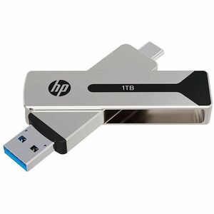 HP Pro 911 1 TB USB 3.2 Typ A, USB 3.2 Typ C Flash-Laufwerk - 1000 MB/s Read Speed - 900 MB/s Write Speed