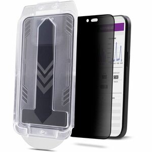 StarTech.com Tempered Glass Privacy Screen Filter for Apple iPhone 16 Pro - Black - TAA Compliant - For OLED iPhone 16 Pro