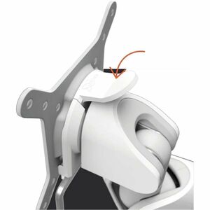 MOMO 2116 MONITOR ARM DESK WHITE VOGELS
