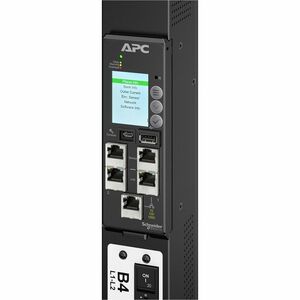 APC NetShelter PDU - Switched with Metered-by-Outlet - IEC 60309 30A 3P+N+PE - 24 x IEC 60320 C13/C15/C19/C21, 24 x IEC 60