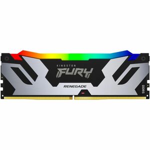 Kingston FURY Renegade RAM Module - 24 GB - RGB - DDR5-8000/PC5-64000 DDR5 SDRAM - 8000 MHz Single-rank Memory - CL38 - 1.