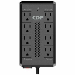 Acondicionador de línea CDP RAVR1408 - Sobrecarga, Sobrecarga protección - NEMA 5-15R - 120V AC Entrada - 1.41kW - 700W - 