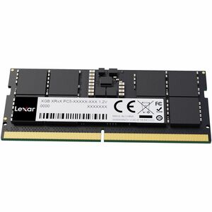 Module mémoire Lexar® DDR5 16 Go 262 broches So-DIMM 5600 Mbps, CL46, 1,1 V - Emballage sous blister - ECC sur matrice - 2