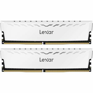 Module mémoire Lexar® THOR DDR4 3600 UDIMM XMP avec dissipateur thermique, Kit 32Go (2x16Go). Pack de deux, couleur blanch