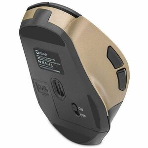 Mouse Inalámbrico Getttech , 2.4 GHz, 5M de Conexión, Ratón Ergonómico de dpi Ajustable de 3 Niveles, Ratón Inalámbrico co